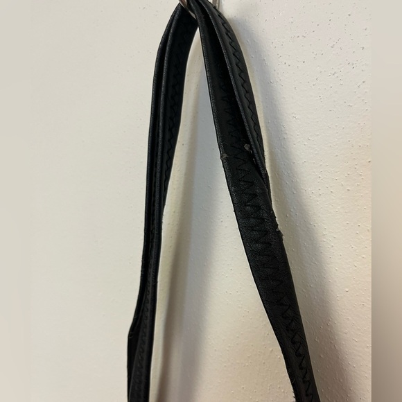 Black Studded Shoulder Bag - Picture 6 of 12